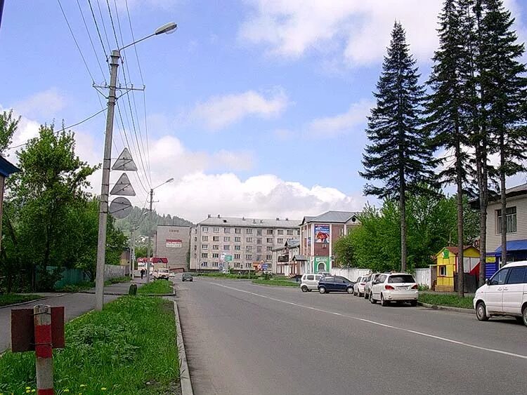 Улицы города горно алтайска