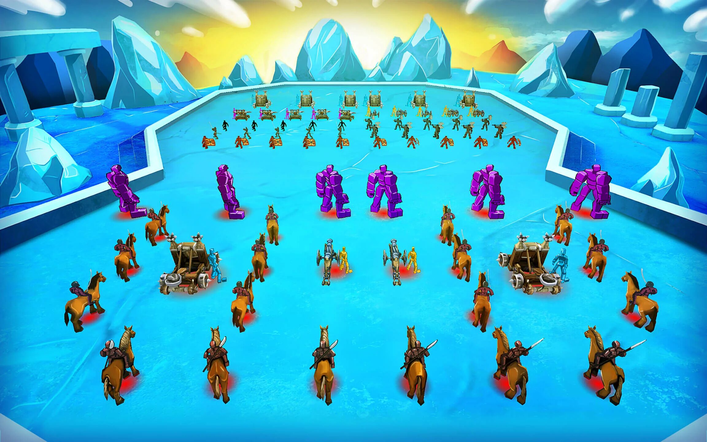 Взломанная версия battle simulator