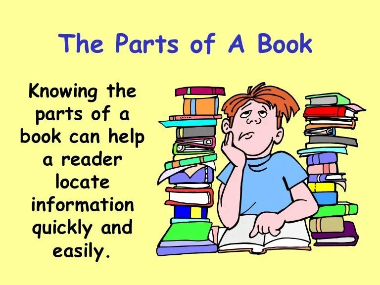 Parts of a book. Book Parts. Read small Parts of a book. Lesson book. Read and New ideas.