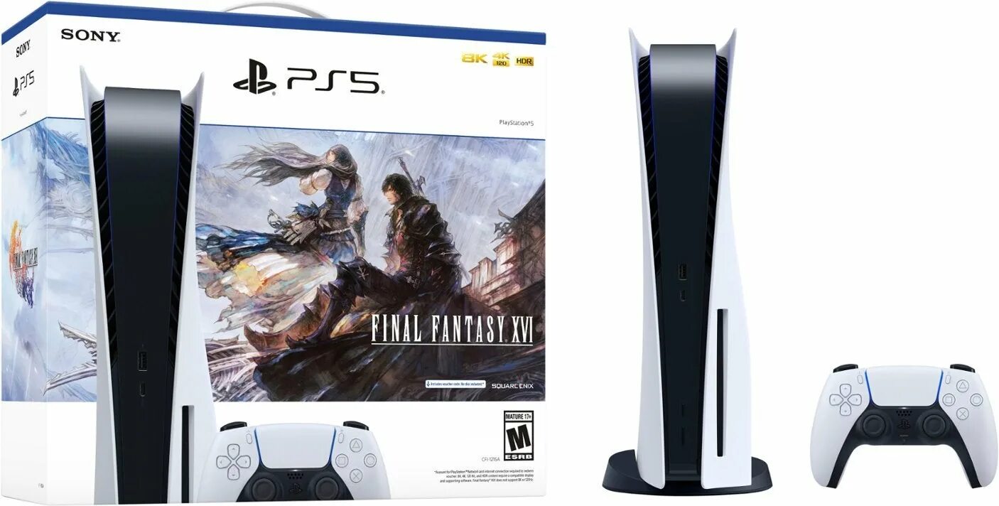 Ps5 bundle. Final Fantasy 16 ps5. Бандл PLAYSTATION 5 С Final Fantasy XVI. Игры на сони плейстейшен 5.