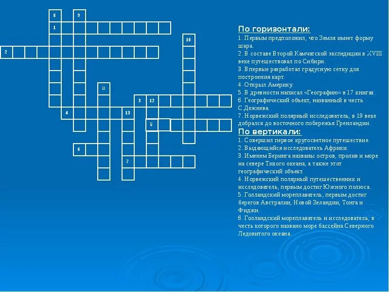 Кроссворд по теме Великие географические открытия. Кроссворд на тему Великие географические открытия. Кроссворд география. Кроссворды погеогрвфии.