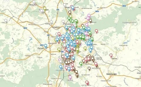 Интерактивная карта расчистки