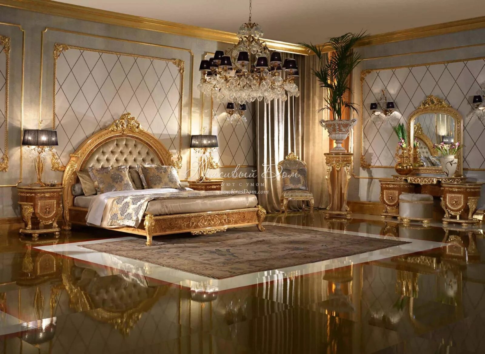 Итальянская мебель Socci. Мебель Socci Versailles Anchise. Спальня в стиле Ампир Барокко. Королевский стиль Ампир.