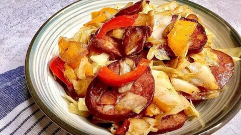 Капуста с рулькой по баварски