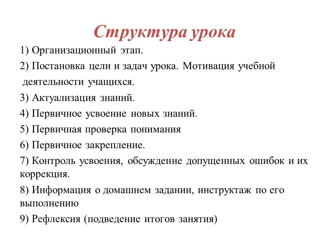 Структура презентации конспект. Структура урока по обновлённым ФГОС В основной школе. Общая структура урока схема. Структура урока по новым ФГОС В начальной школе. Структура комбинированного урока по ФГОС В начальной школе.