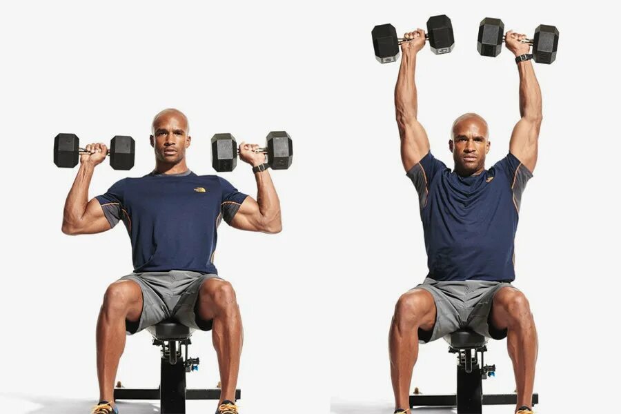 Wrong press. Жим гантелей вверх. seated arnold press. dumbbell arnold press. жим арнольда стоя.