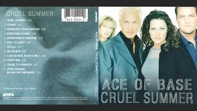 Cruel summer песня. Ace of Base - cruel Summer (1998). Ace of Base Flowers 1998. Ace of Base cruel Summer. Ace of Base Travel to romantis.