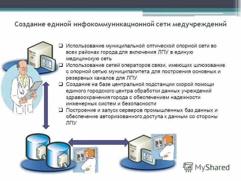 Используются в медицинских учреждениях в