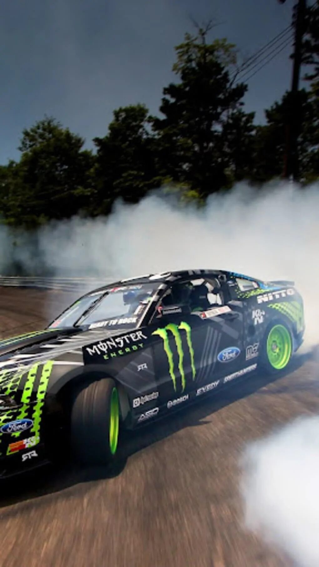 Мустанг Монстер Энерджи. Гоночный Форд Мустанг. Мустанг дрифт. Ford Mustang Monster Energy.