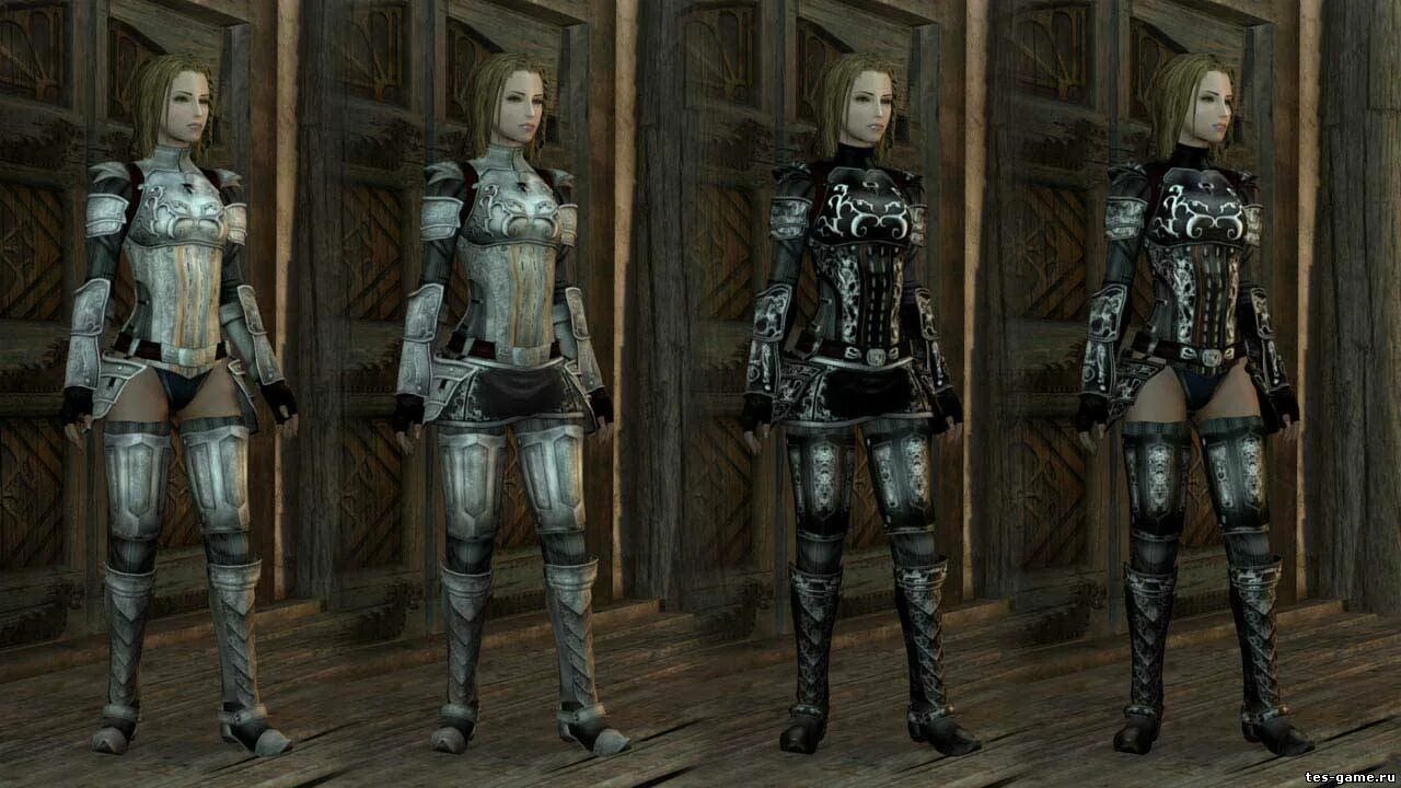 Мод на женскую бронь скайрим Скачать Elder Scrolls 5: Skyrim, the "Броня Охотницы Ужаса-CBBEv3"