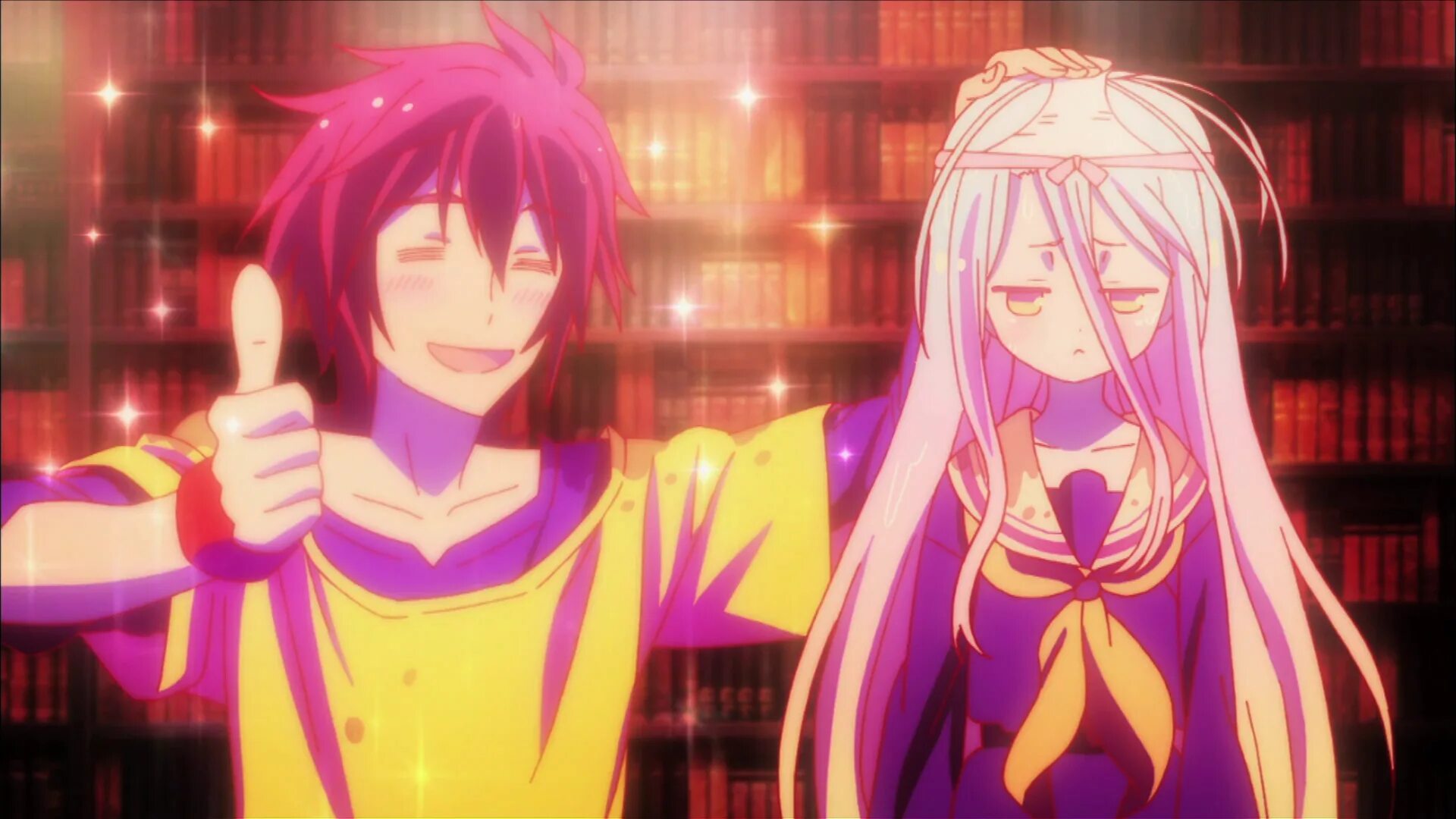 No waifu no life 2. No game no life широ и сора.