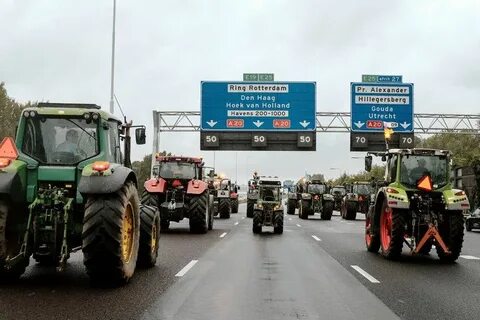 Фермеры бастуют