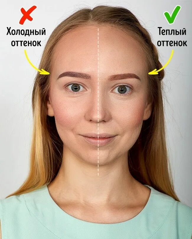 Чего не должно быть лица