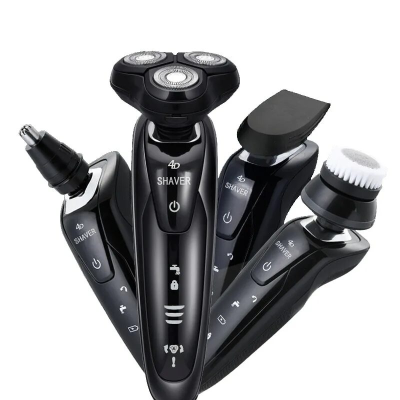 Лучшие электробритвы vyborcen com. Электробритва 4d Shaver rq5018. 4d Shaver бритва. Multifunctional 4d Electric Shaver. Strong Shaver бритва 4d.