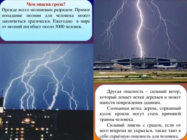 Гроза действия кратко. Чем опасна гроза для человека. Молния опасность. Чем опасна молния. Чем опасна молния и гроза.