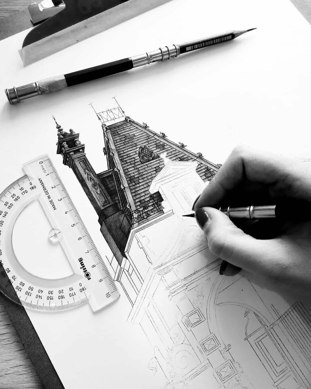 Архитектурные работы карандашом. Рисунки архитекторов. Рисование для архитектора. Рисунки архитекторов. Рисунки архитекторов.