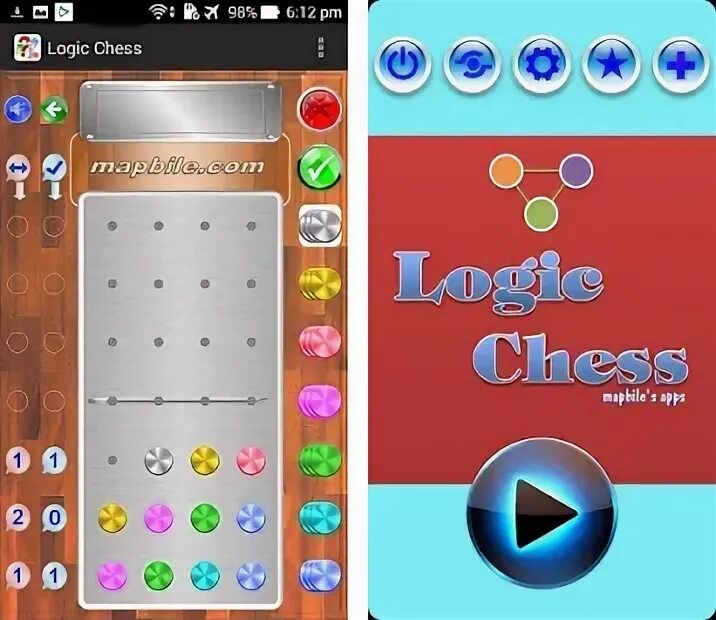 Logic chess track. Logic chess track