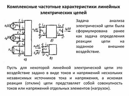 Характеры электрической цепи