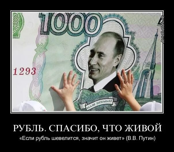 80 рублей россии. Рубль с Путиным. Укрепление рубля Мем. Доллар с Путиным.