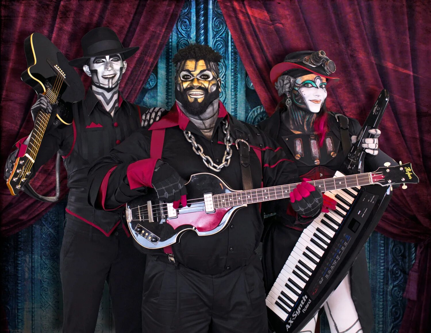 Steampowered. Группа Steam Powered Giraffe. Брайан Барбарин. Паровой Жираф группа. Стимпанк Жирафы группа.