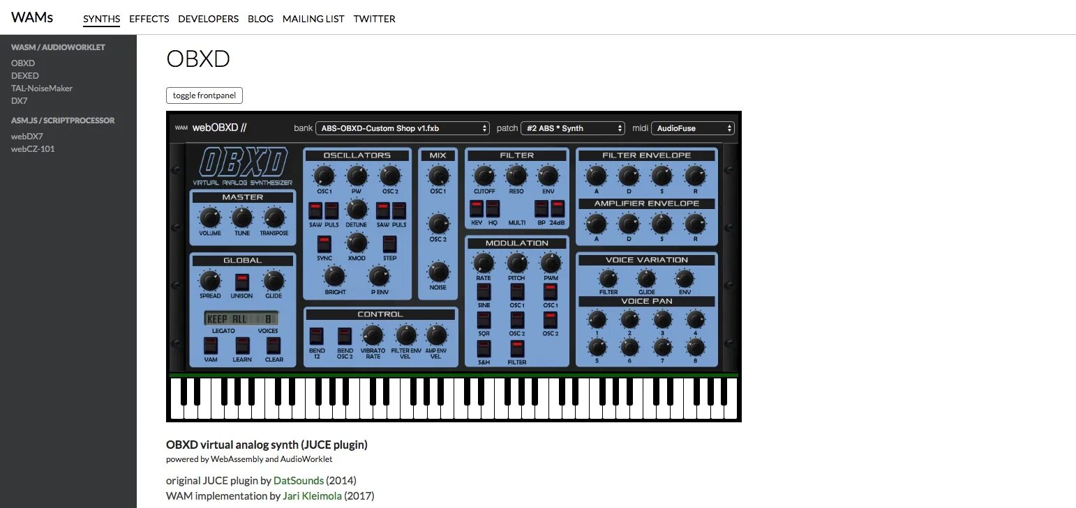 Modules plugin