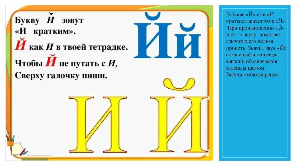 Какую букву можно есть. Звук и буква й. Буква и краткая. Буква й презентация. Буква и краткая звук й.