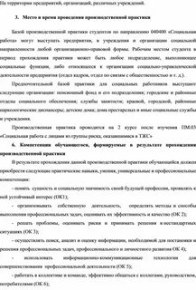 Практика соц защита