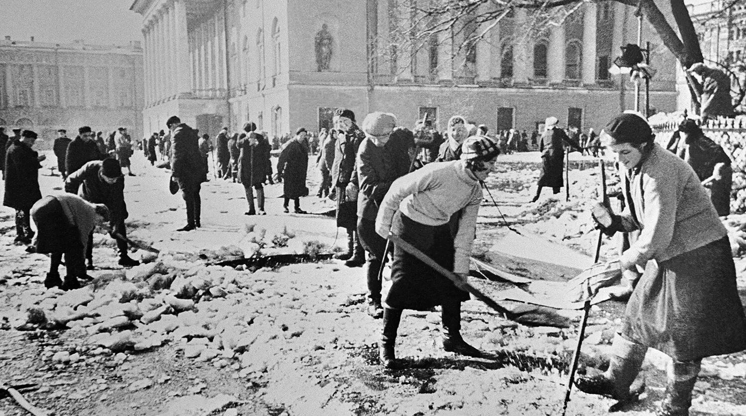 Во время войны и потом. Блокада Ленинграда 1941-1943. Блокада Ленинграда 1942 год.