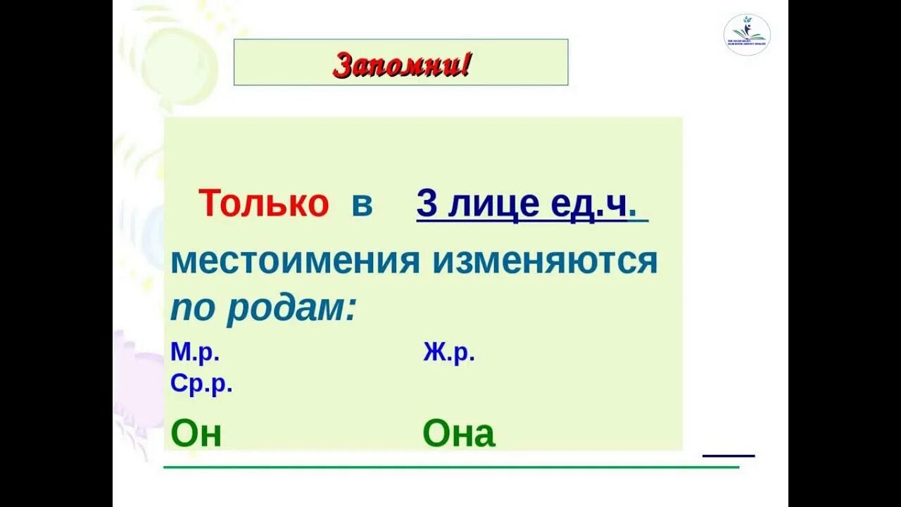 Сдамся какое лицо. Местоимения изменяются по родам. Изменение личных местоимений по родам. Изменение личных местоимений по родам 3 класс. Личные местоимения изменяются по лицам.