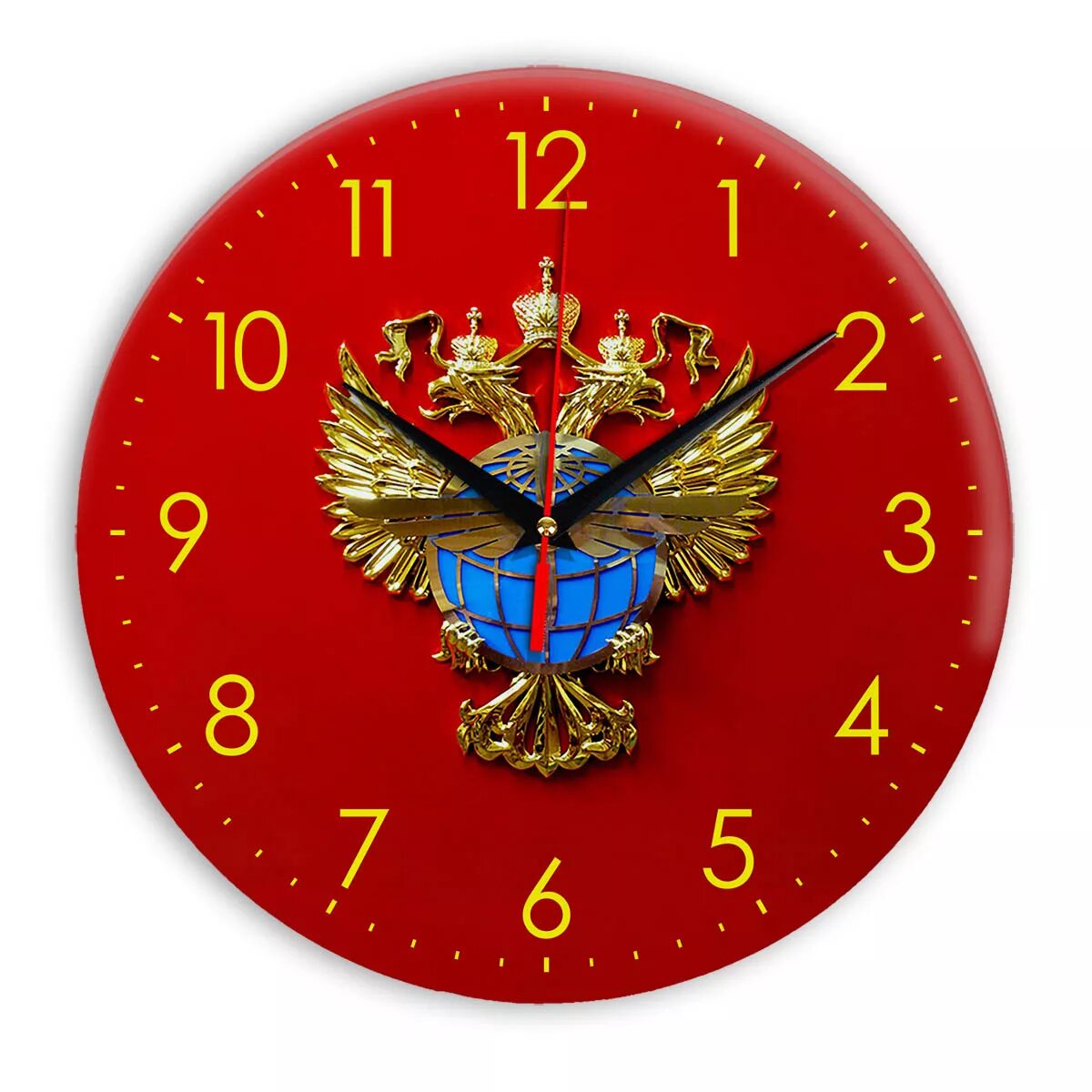 Часы купить спб магазин. Настенные часы Россия. Часы с символикой. Часы настенные с символикой. Настенные часы с Российской символикой.