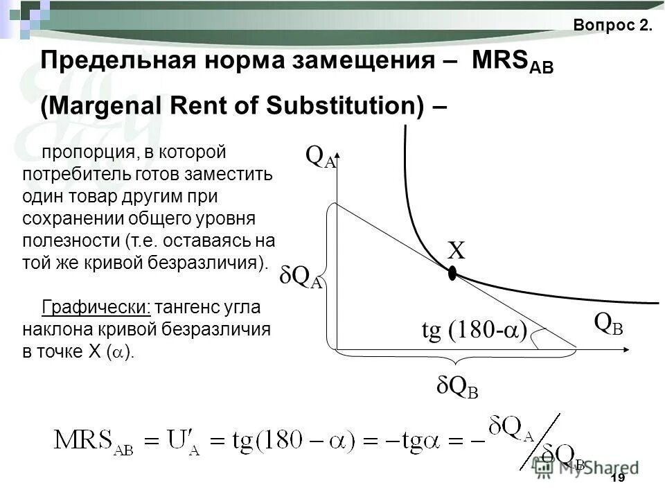 предельная норма замещения одного товара другим означает. предельная норма замещения формула. предельная норма замещения одного товара другим означает. предельная норма замещения (mrs. 12.