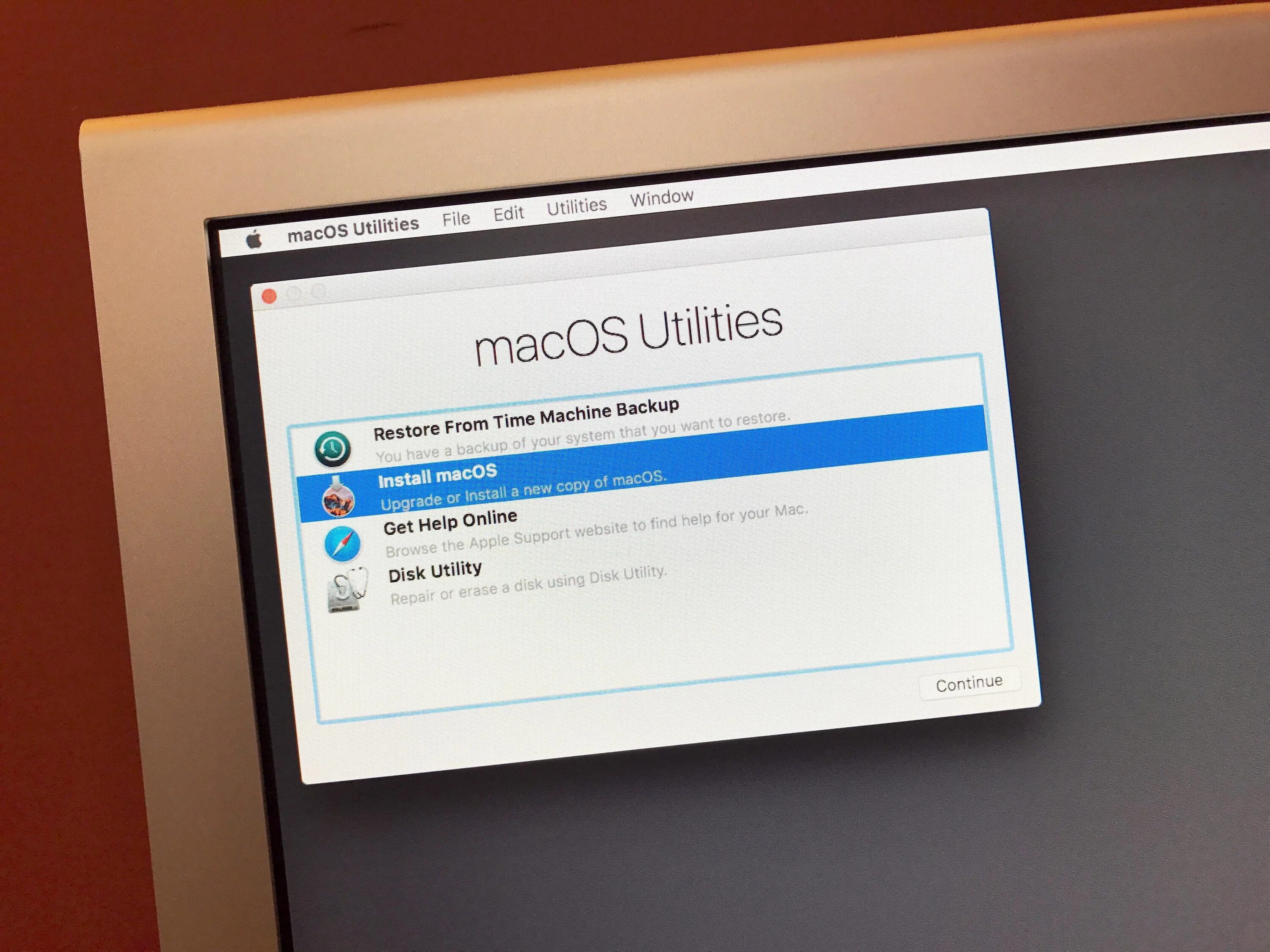 Os x install
