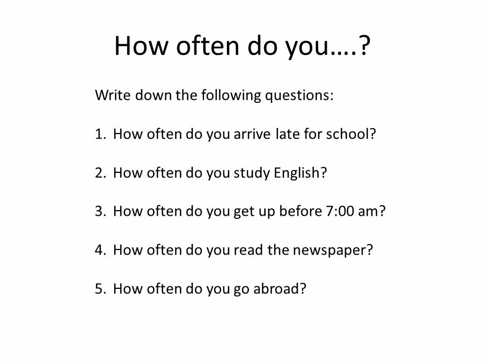 Вопрос how often. Предложения с how often. Вопросы с how often. Вопросы how often do you. How often упражнения.