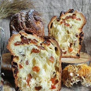 Кулич из слоеного дрожжевого теста