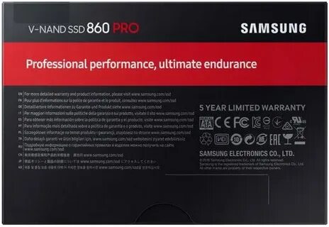 Samsung 860 pro mz 76p512bw
