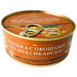 Килька с овощами