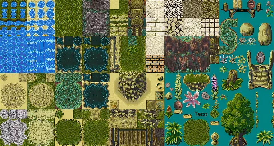 Tile entities. Тайлсет земли 2д. тайл сет 2d деревня. tileset 2d. трава 2д спрайт.