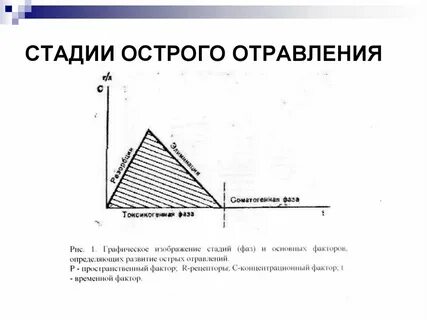 Фазы острого отравления