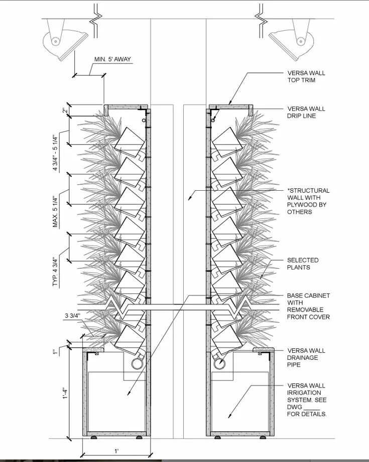 Зеленая стена в помещении схема. Detail Wall. Construction Walls from Plant Fibers.