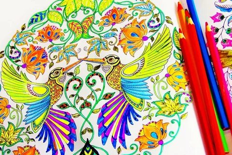 Раскрашенная такая картинка