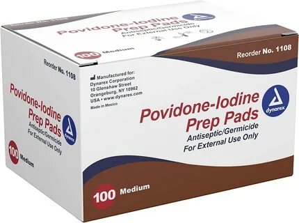 Automatisierung Trauer Klempner povidone iodine prep pad spontan Immunität Wisse