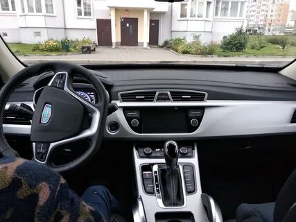 Geely atlas установка