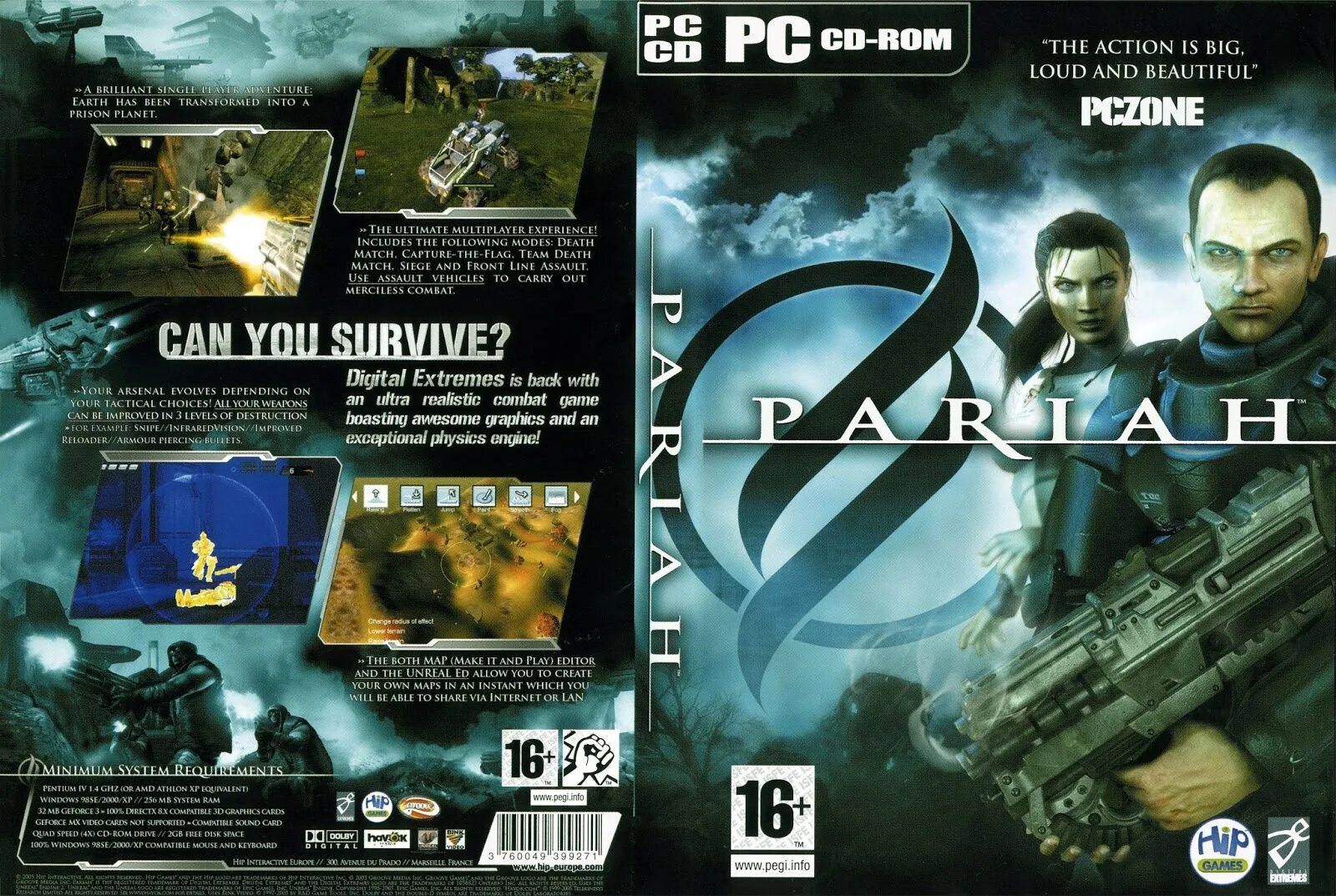 Pariah 2004. Pariah 2005. Компьютерные игры DVD. Лучшие компьютерные игры DVD.