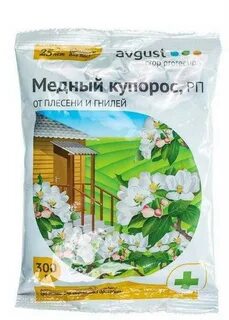 Медный купорос от плесени
