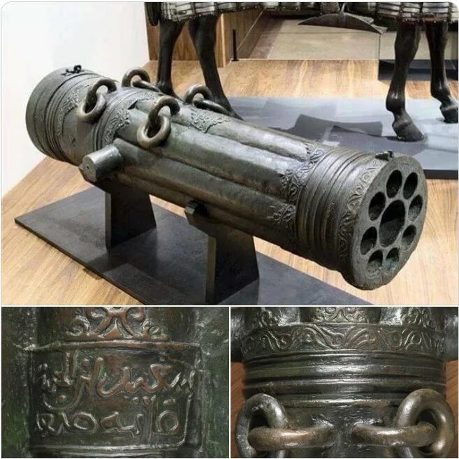 Старинное ружье заряжавшееся через дуло