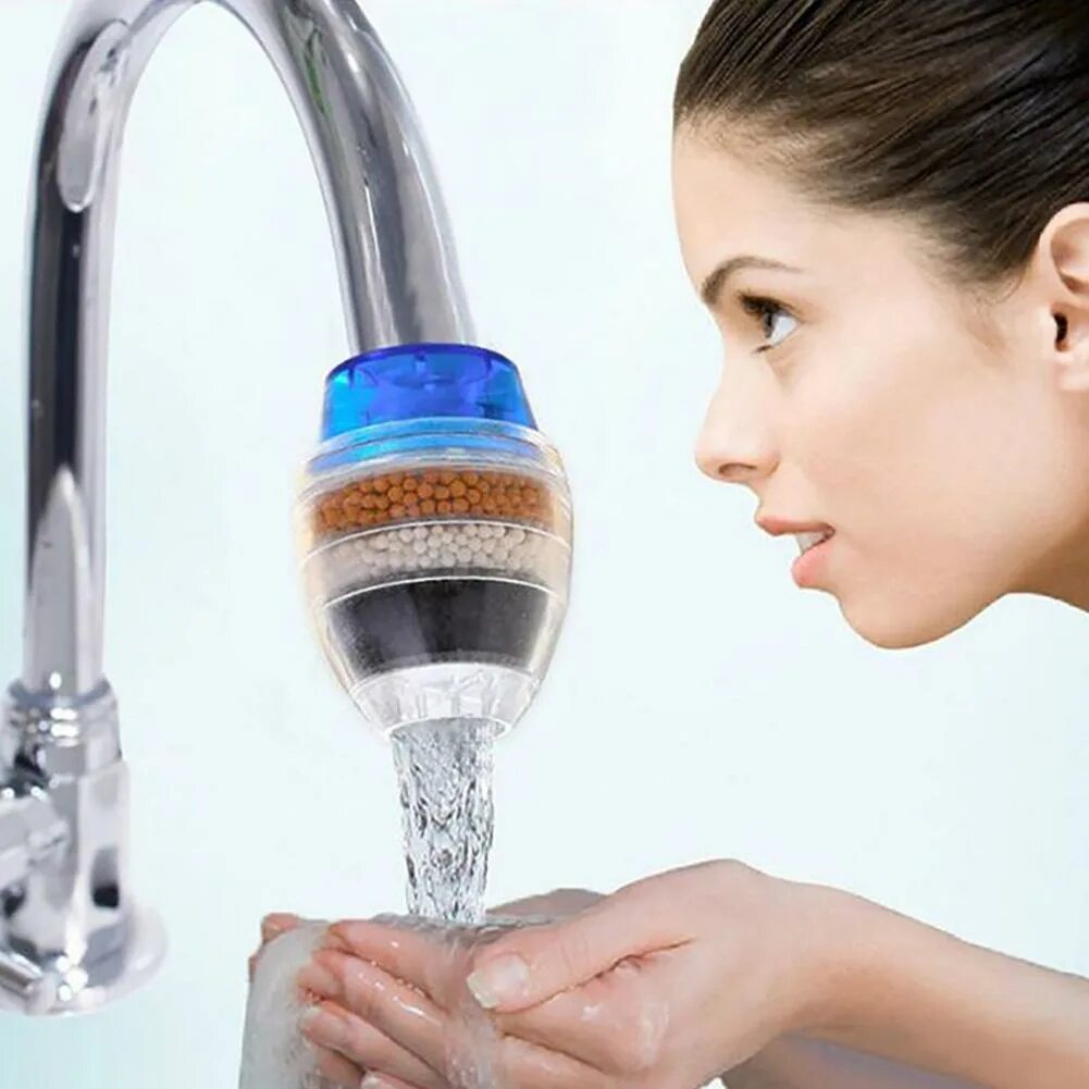 Купить очистку воды для кухни. Насадка фильтр кран Water Purifier. Проточный фильтр для воды Water Purifier. Waterpik фильтр для воды на кран. Филиерна кран для воды.