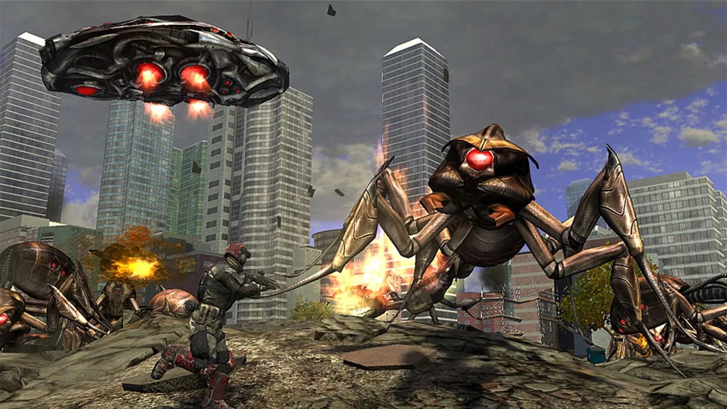 Earth Defense Force insect Armageddon 2. Earth Defense Force: insect Armageddon (2011). Earth Defense Force: insect Armageddon. Игра Earth Defense Force. Старая игра про инопланетян