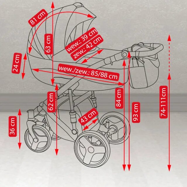 Ширина люльки. Камарело коляска люлька. Коляска Камарело Пиреус белая. Детская коляска габариты. Габариты детской коляски по колесам.
