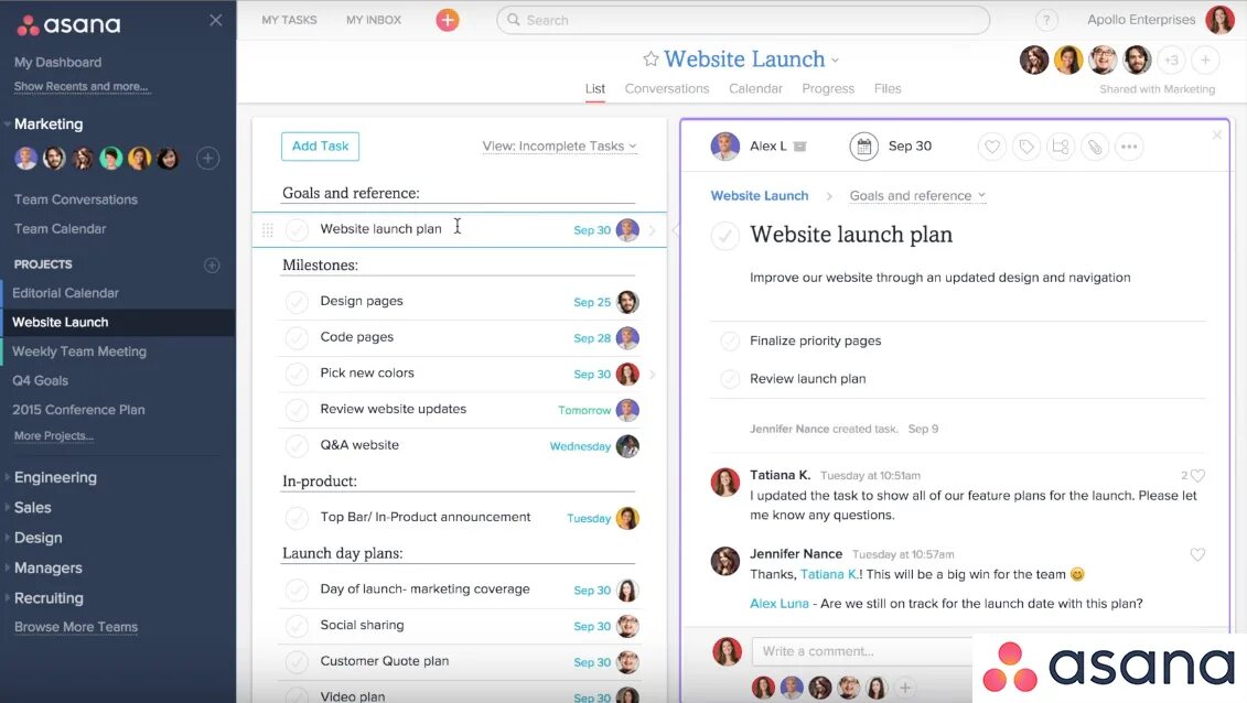 Асана программа. Asana таск менеджер. Asana управление проектами. Asana Интерфейс. Asana приложение.