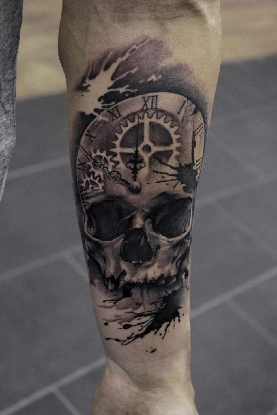 Тату череп. Тату череп и часы. Тату черепов с часами. Тату череп с часами. Тату череп часы и розы.